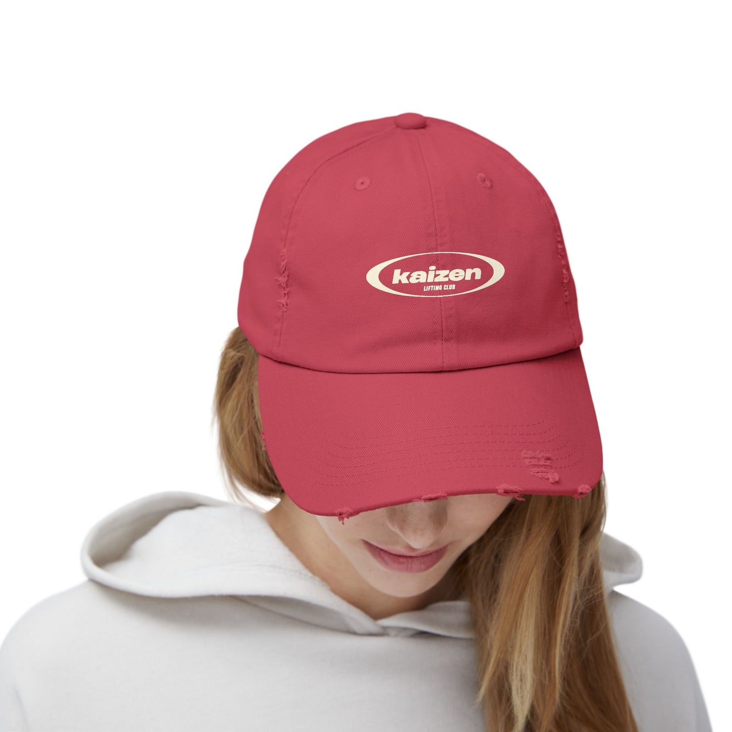 Distressed Circle Hat