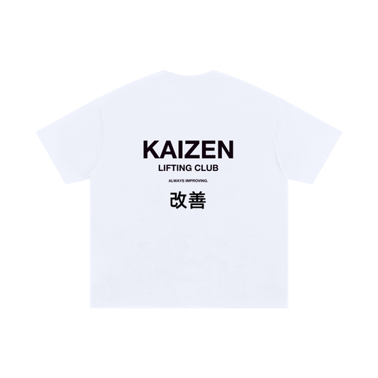 Basic Kaizen Tee | Heavyweight White