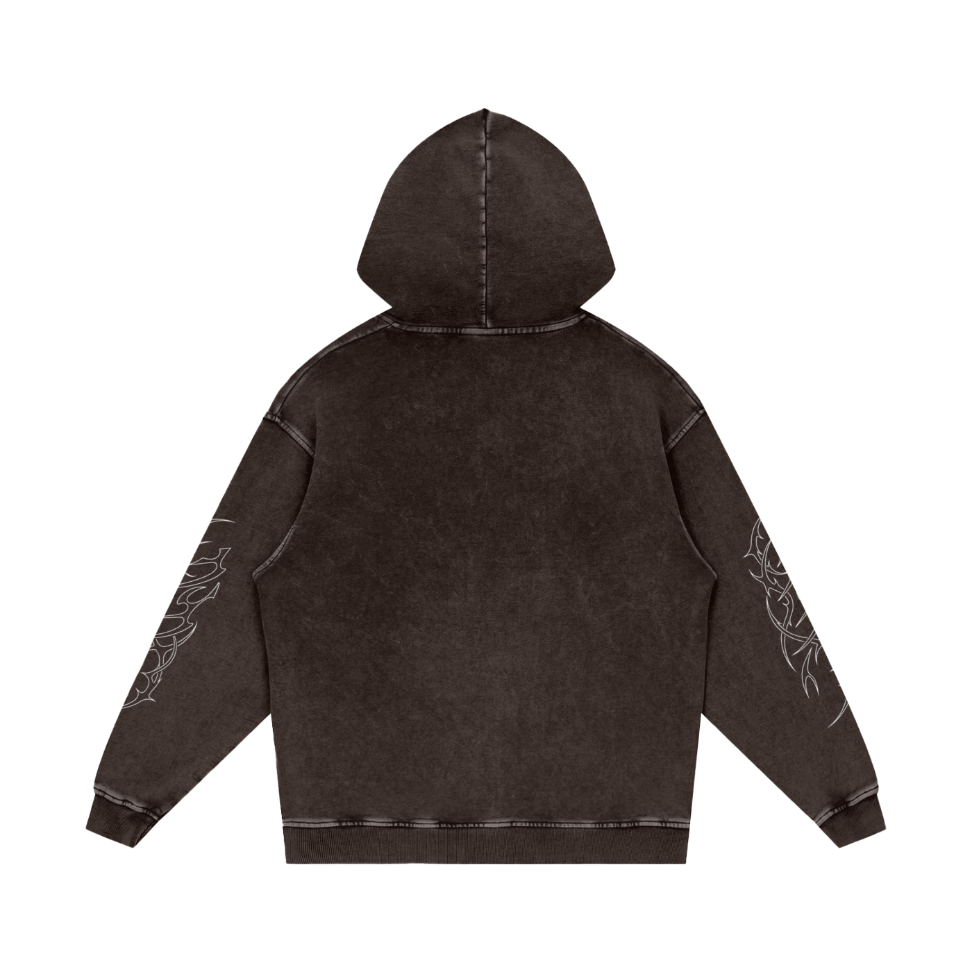Obsidian Heavyweight Tribal Hoodie