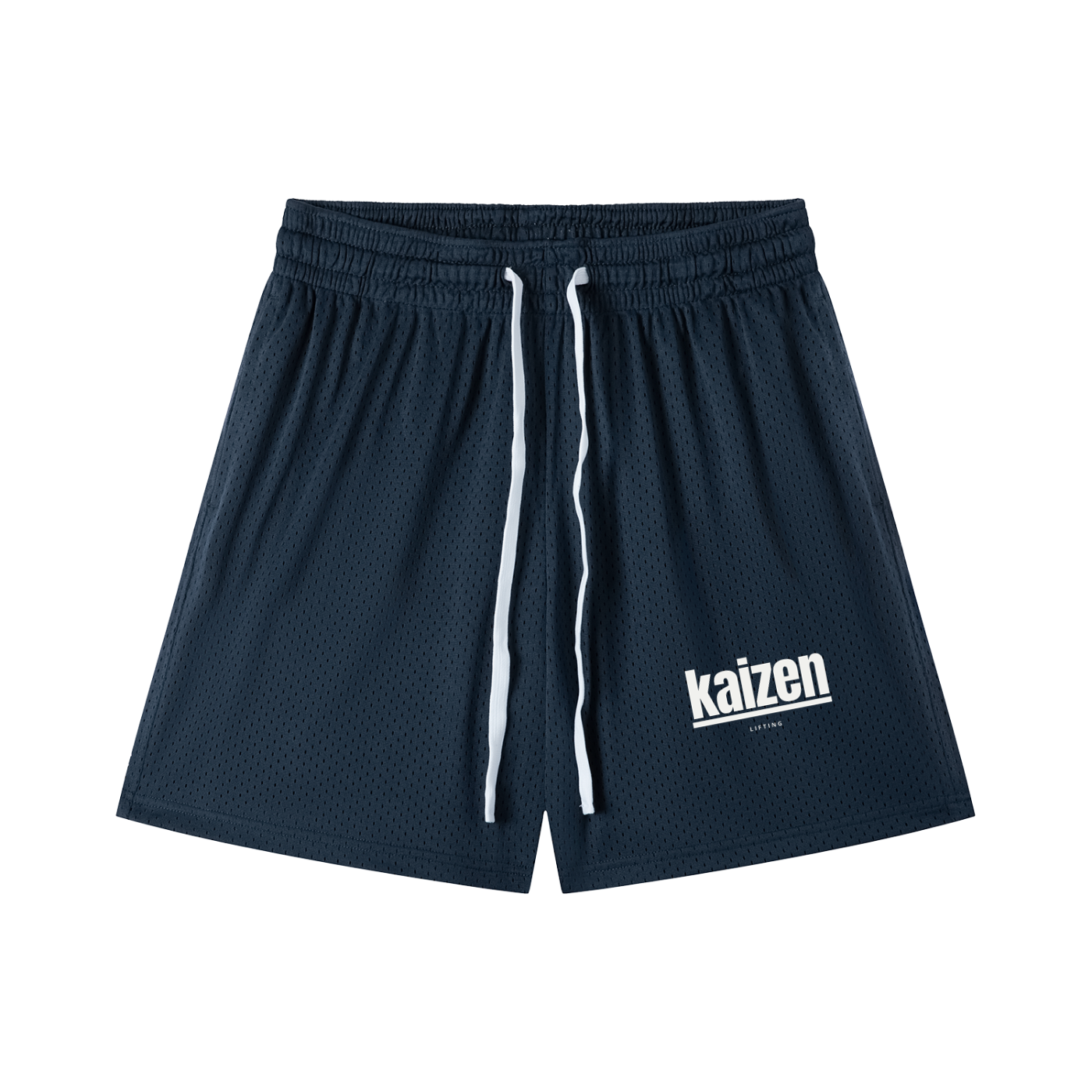 Mesh Drawstring Shorts