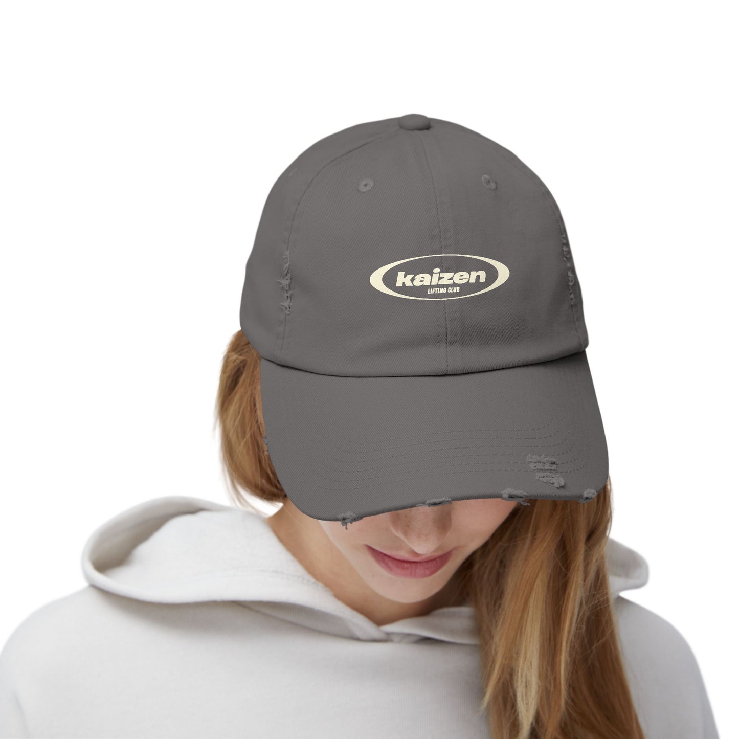Distressed Circle Hat