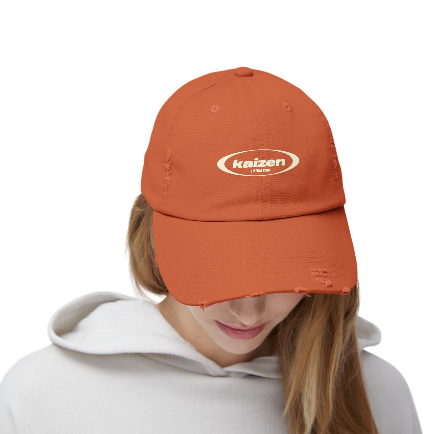 Distressed Circle Hat