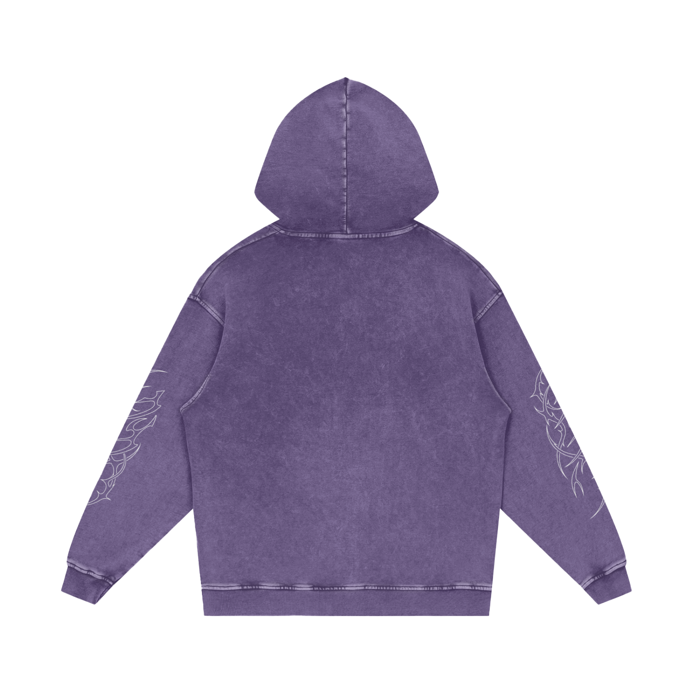 Obsidian Heavyweight Tribal Hoodie