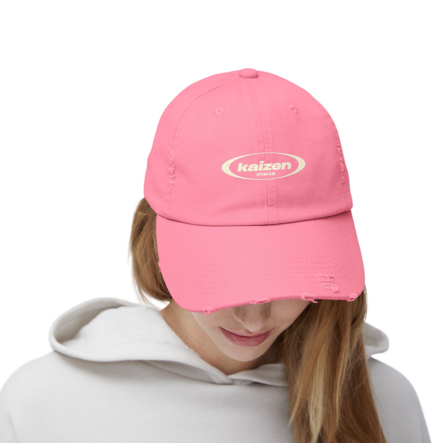 Distressed Circle Hat