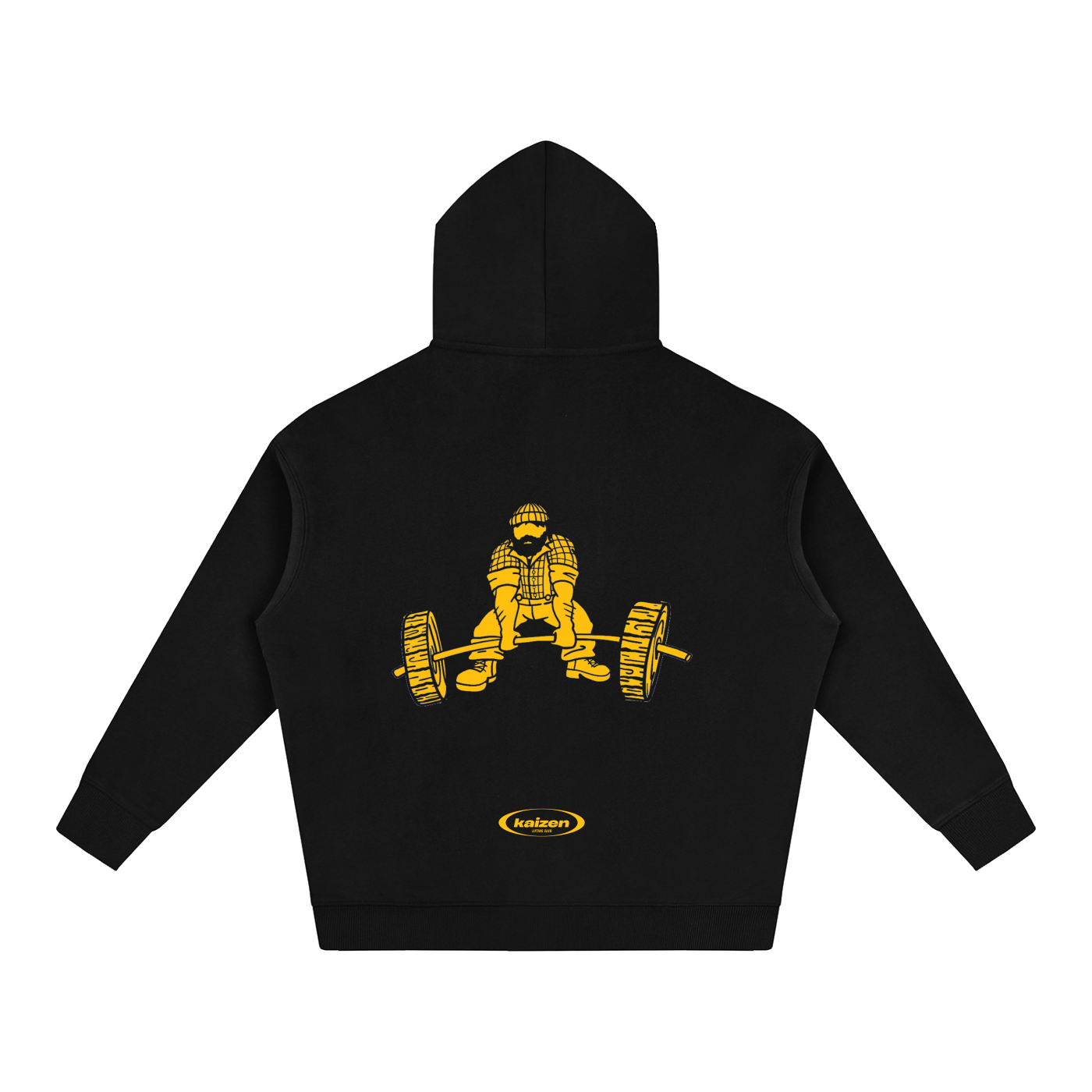 lumberjackd,nau,kaizenlifting,liftinghoodie,hoodie,gym,streetwear,unisex,oversized,drop,shoulder,pullover,black,graphic,gymwear