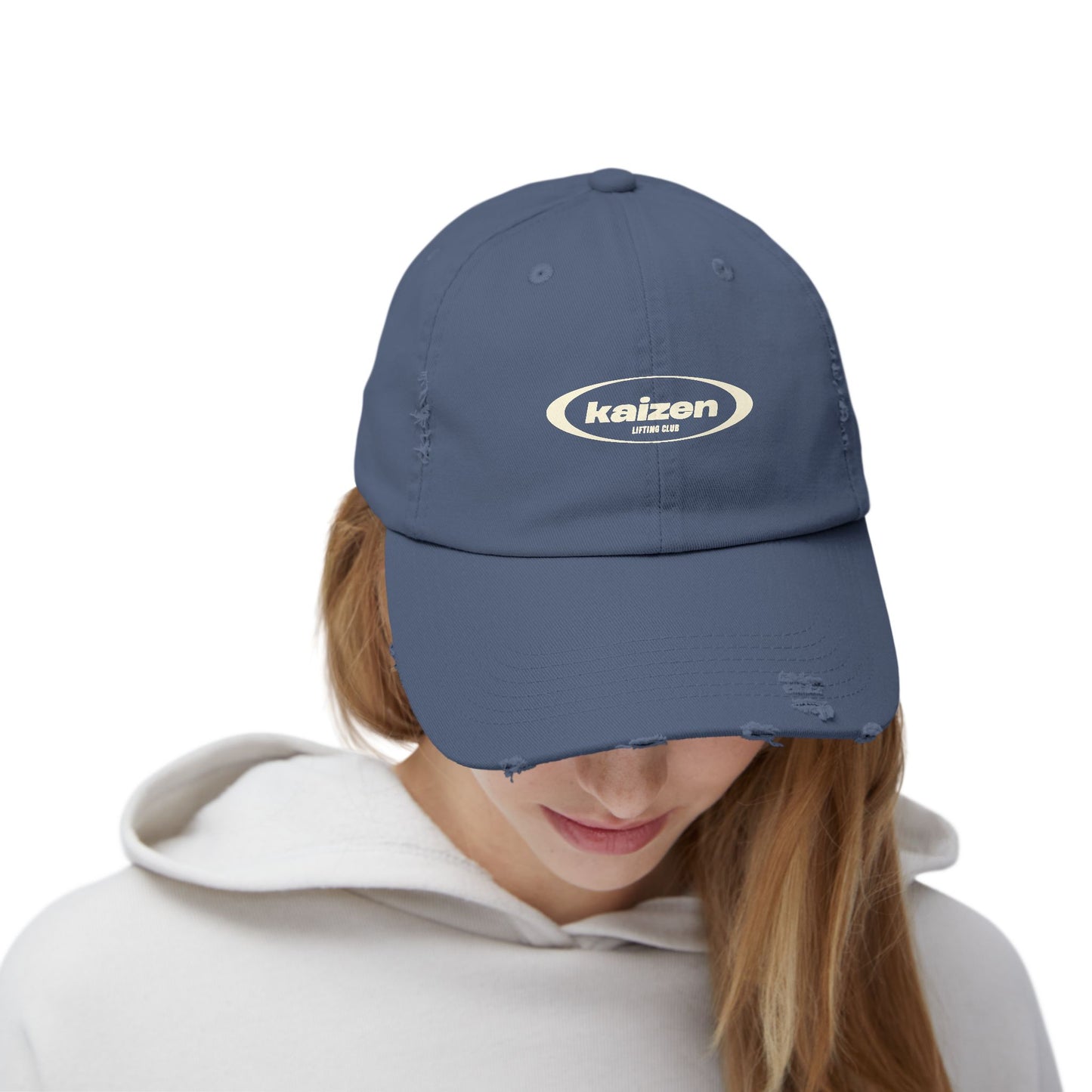 Distressed Circle Hat