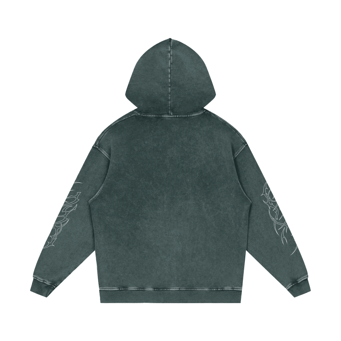 Obsidian Heavyweight Tribal Hoodie