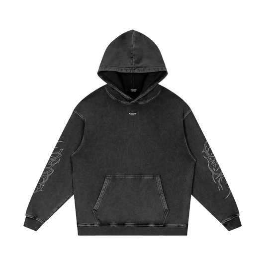 Obsidian Heavyweight Tribal Hoodie