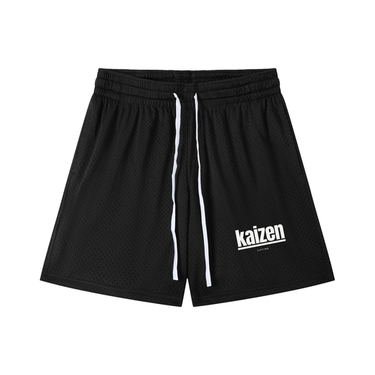 Mesh Drawstring Shorts
