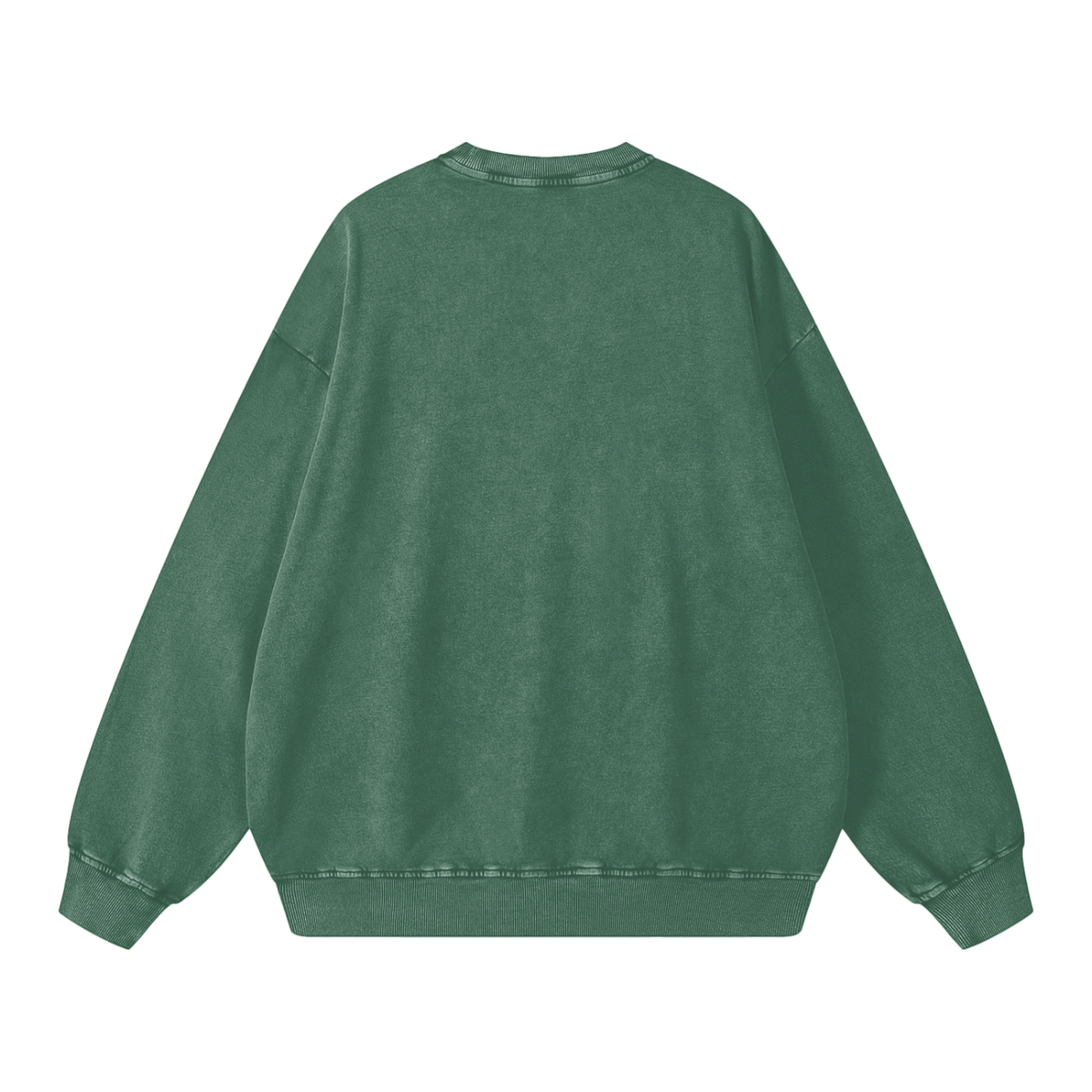 kaizen,lifting,crewneck,sweatshirt,snow,wash,embroidered,washed,heavyweight,360,gsm,gymwear,cotton,unisex