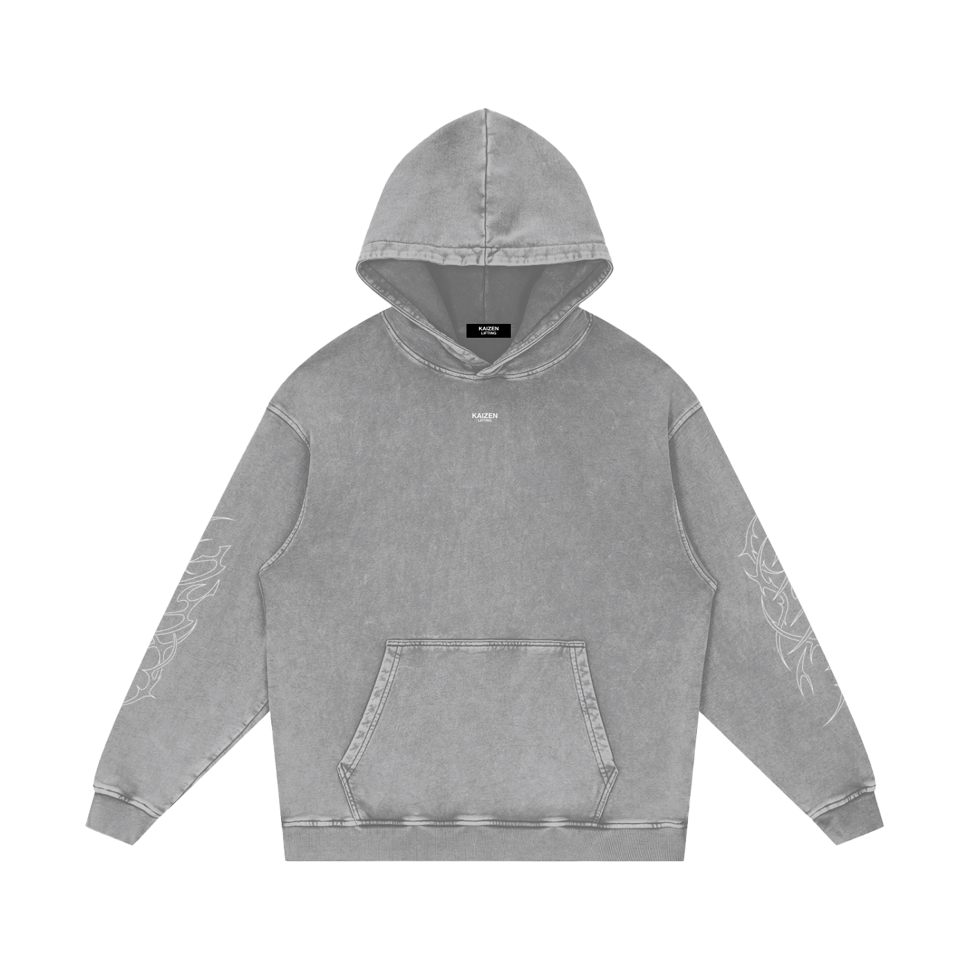 Obsidian Heavyweight Tribal Hoodie