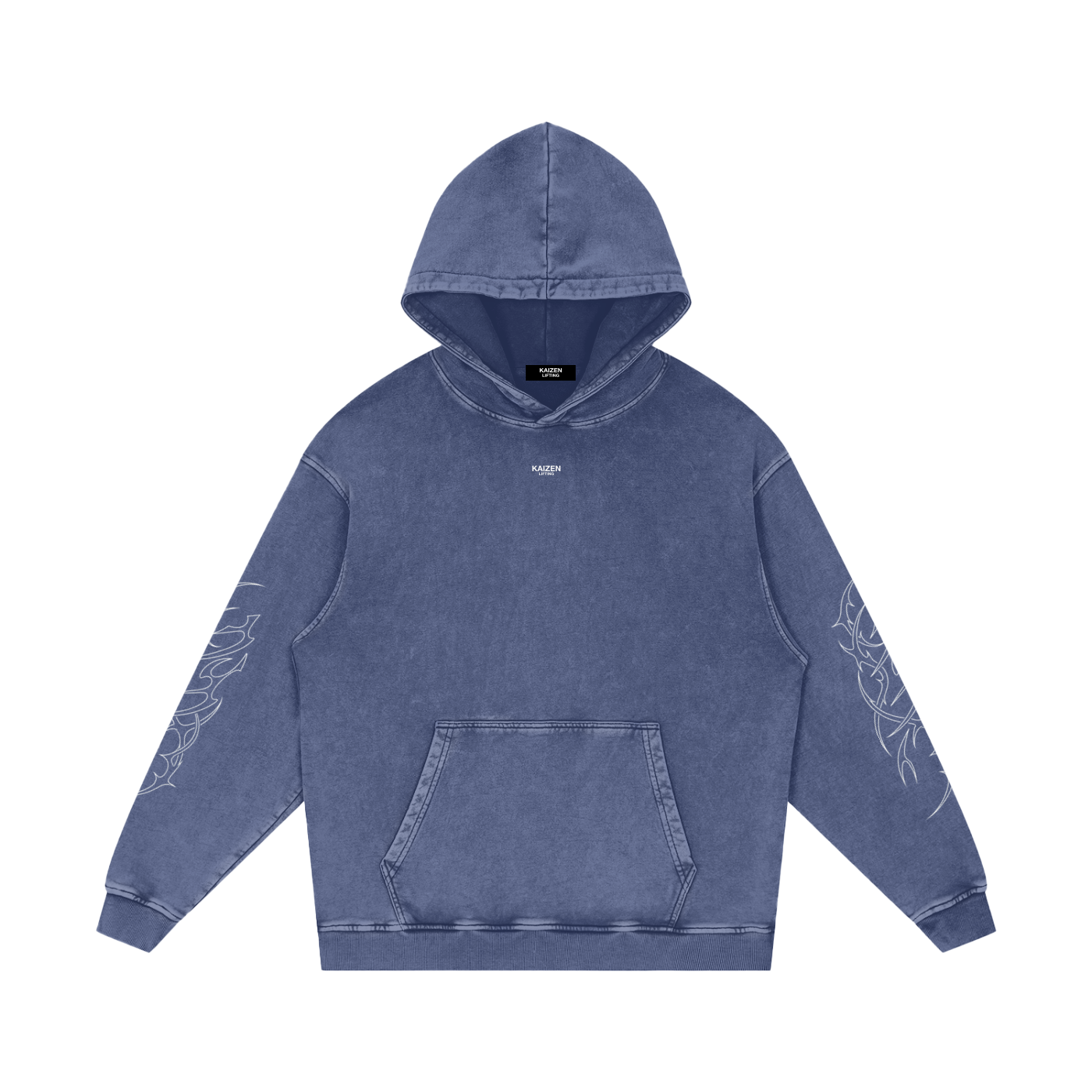 Obsidian Heavyweight Tribal Hoodie
