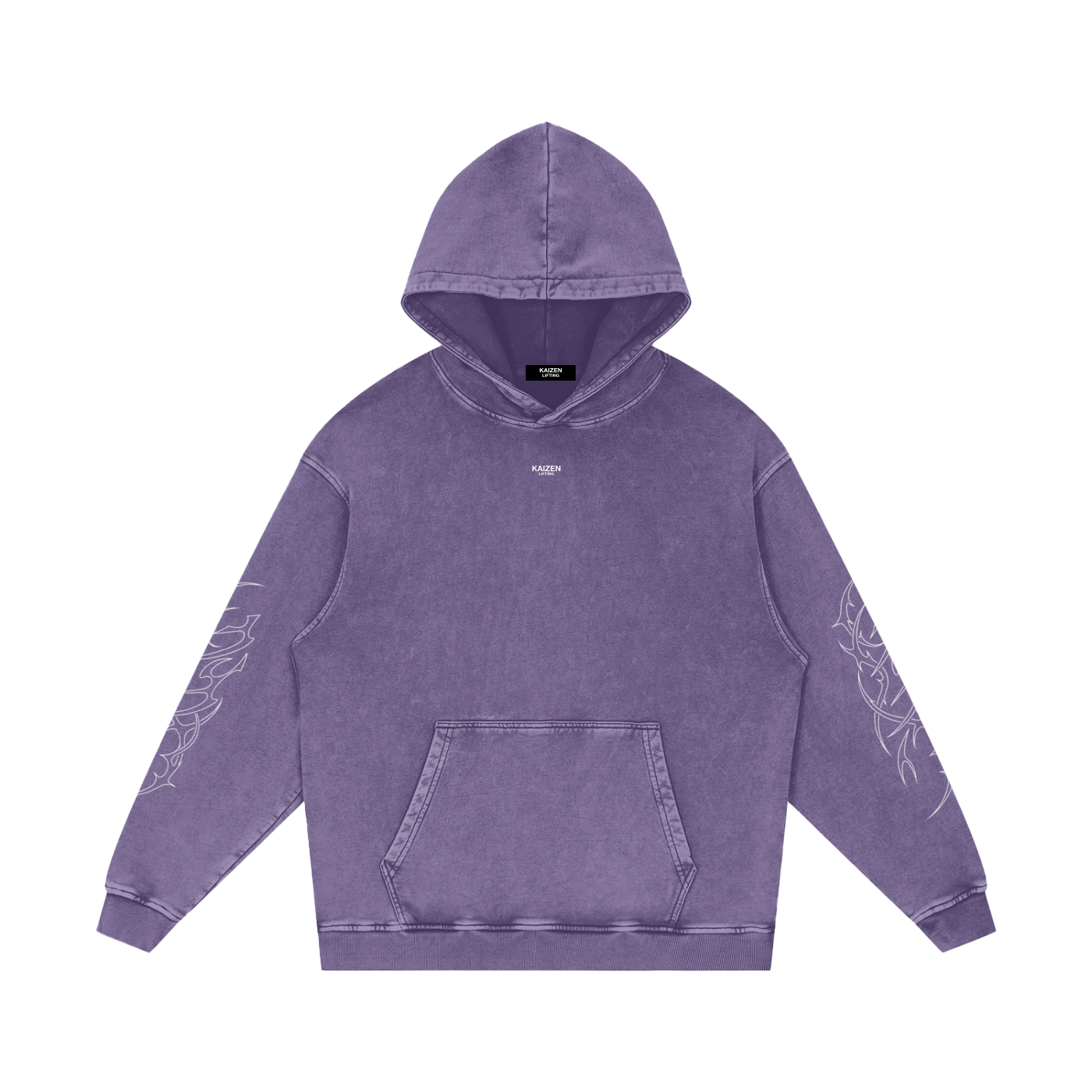 Obsidian Heavyweight Tribal Hoodie