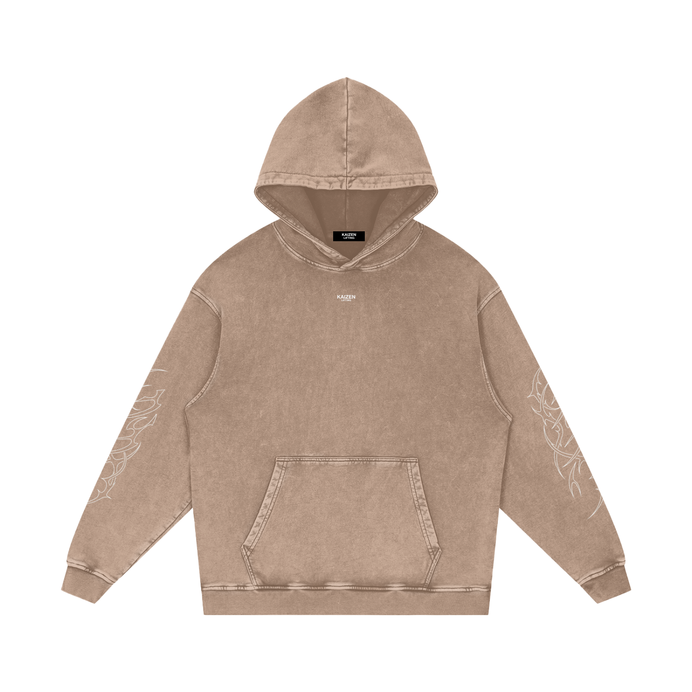Obsidian Heavyweight Tribal Hoodie