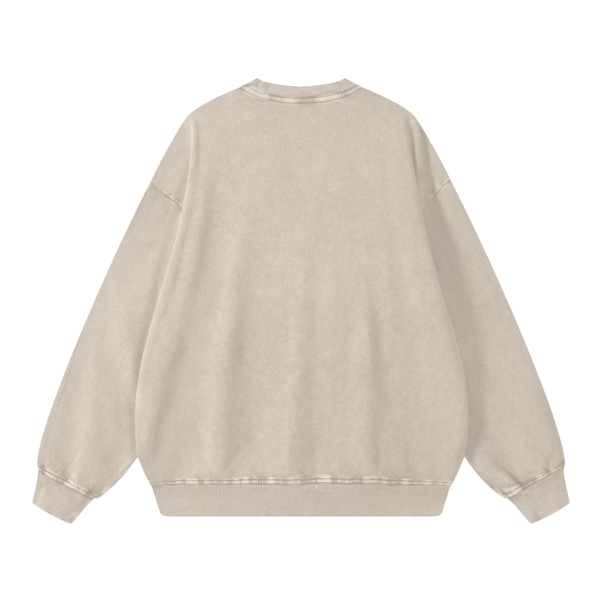 kaizen,lifting,crewneck,sweatshirt,snow,wash,embroidered,washed,heavyweight,360,gsm,gymwear,cotton,unisex
