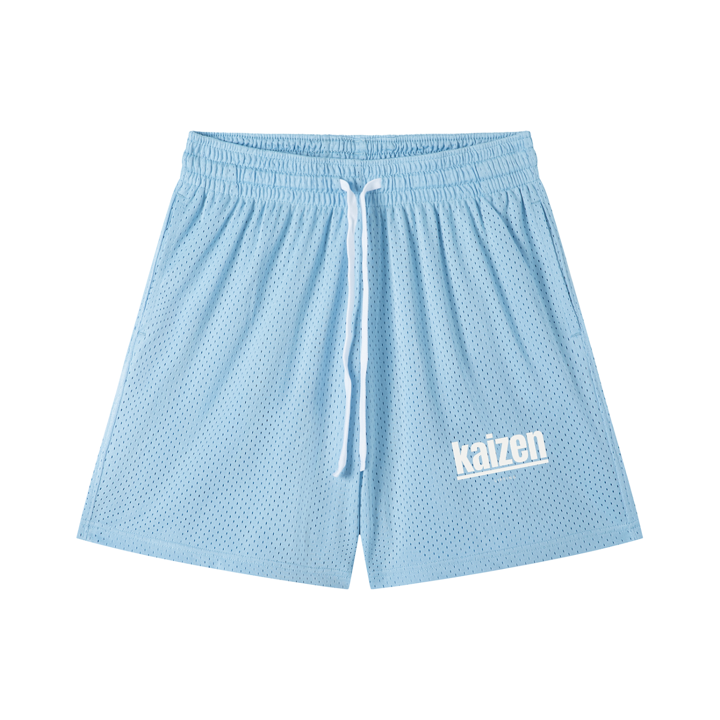 Mesh Drawstring Shorts